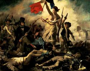 La liberté menant le peuple, Eugène Delacroix