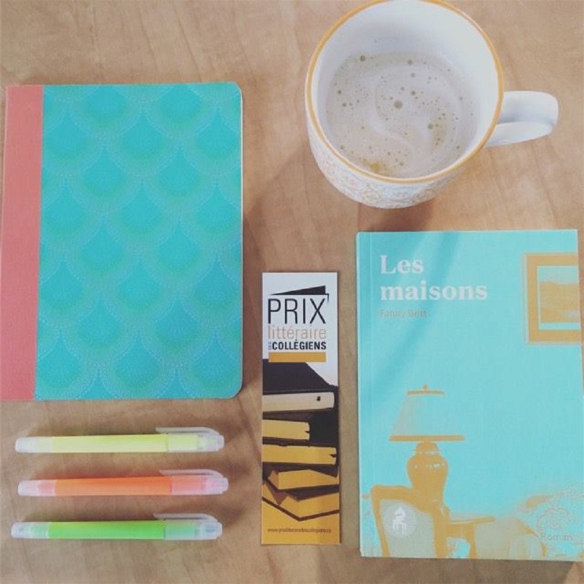 adultère, agente immobilière, Étudiants, cégep, Discussions, Fanny Britt, Le cheval d’août, Le fil rouge, Lectures, Les maisons, livres, Prix littéraire des collégiens