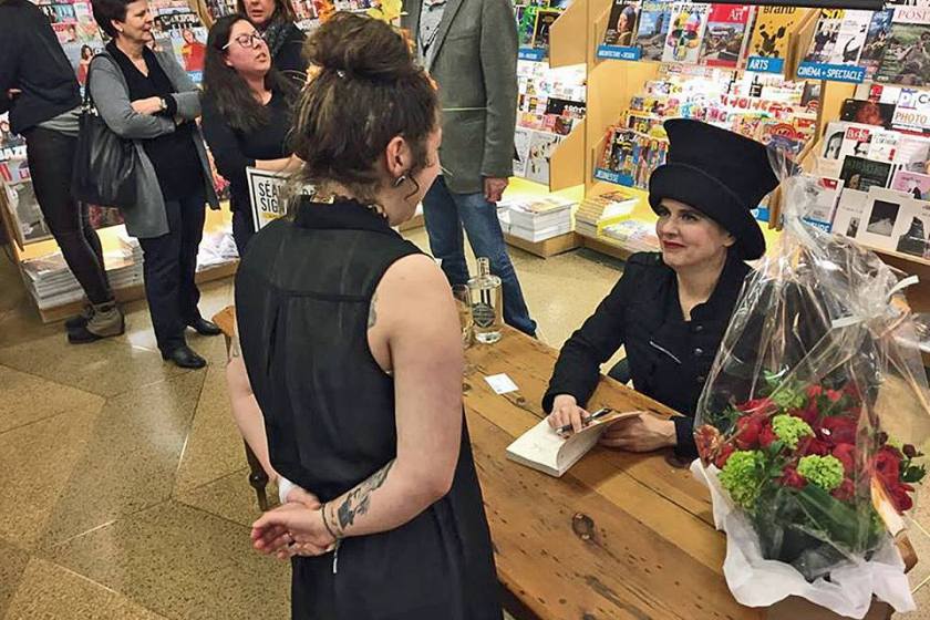 Amélie Nothomb, Marika Guilbeault-Brissette, Rencontre, Séance de signature, Renaud-Bray