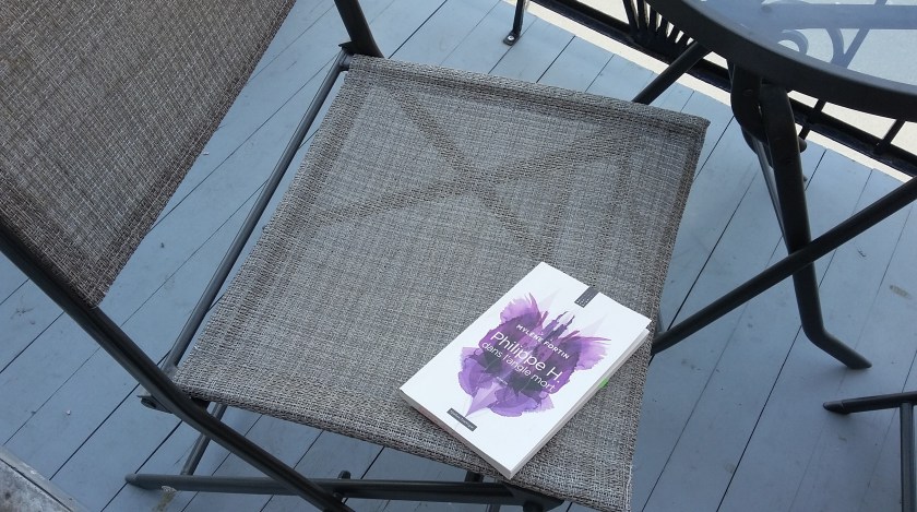 le fil rouge, le fil rouge lit, #lefilrouge, bibliothérapie, roman, littérature, 2017, Mylène Fortin, Philippe H dans l'angle mort, angoisse, narration, rythme, les livres qui font du bien, littérature québécoise, lecture