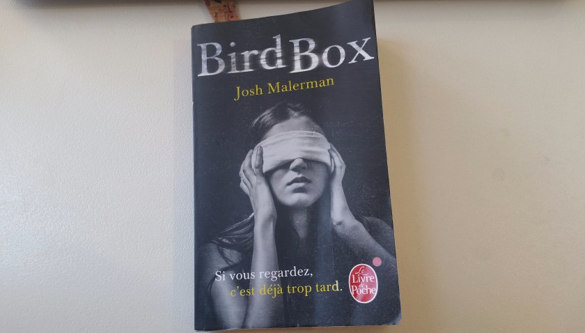 le fil rouge, le fil rouge lit, bibliothérapie, les livres qui font du bien, horreur, suspense, josh malerman, livre de poche, Bird box, littérature étrangère