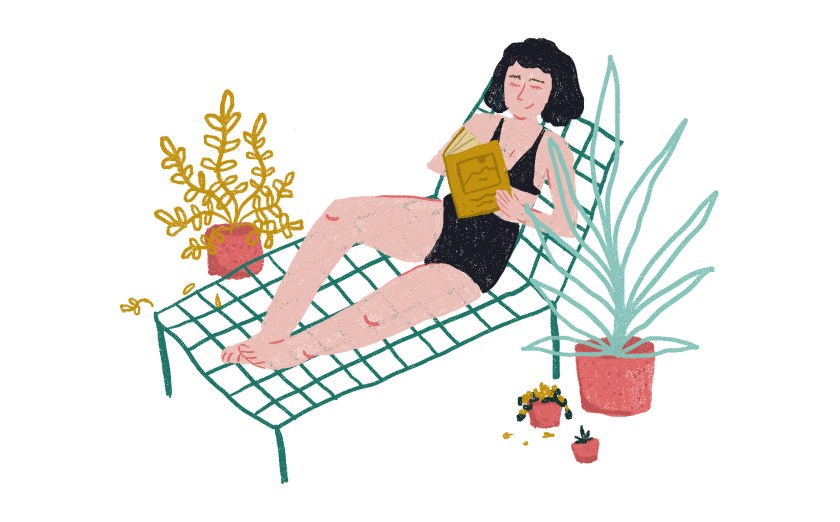 le fil rouge, le fil rouge lit, Big Mushy Happy Lump, Sarah Andersen, Jean Campbell, Weird things customers say in bookstores, humour, été, lecture d'été