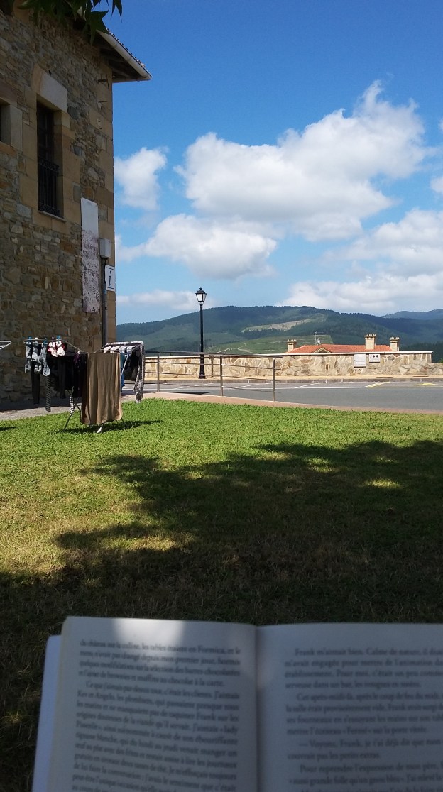 Le fil rouge, le fil rouge lit, bibliothérapie, voyage, Europe, lecture, littérature, livres, les livres qui font du bien, autour des livres, livres-nomades, chemin de Compostelle