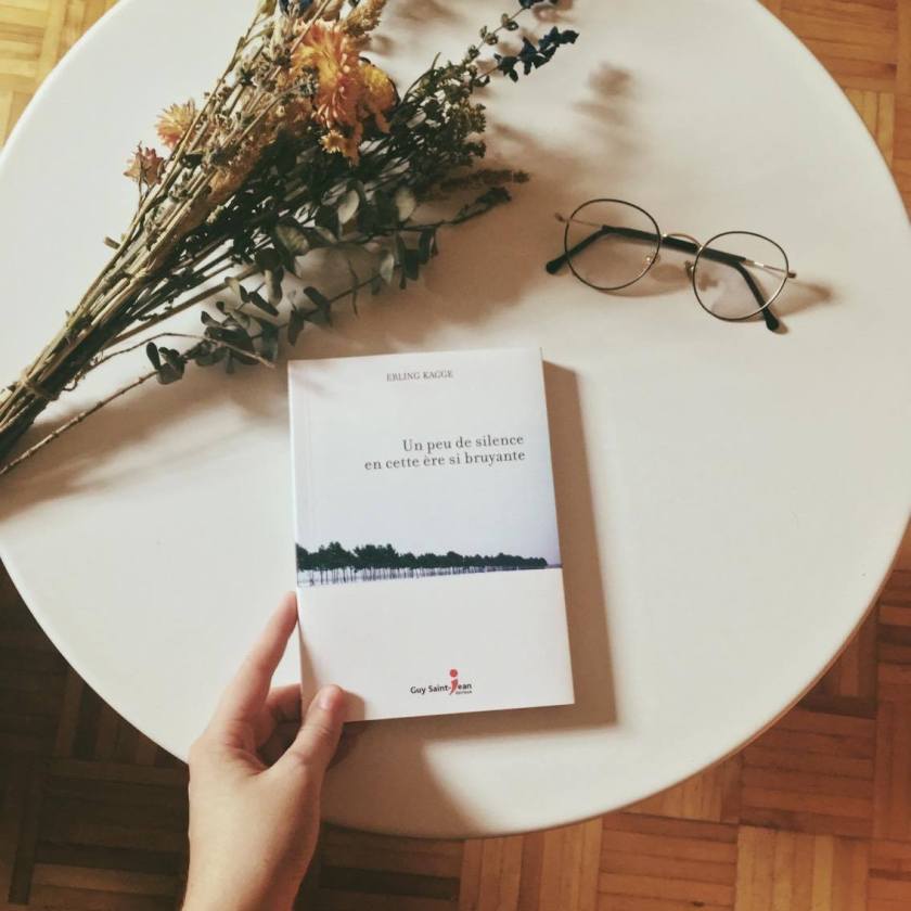 Saint-Jean Éditeur,Norvège, le fil rouge, lefilrougelit, les livres qui font du bien, essai, le silence, calme, réflexion, littérature étrangère, pouvoir du silence, un peu de silence, calme, repos, slow living, Erling Kagge, Un peu de silence en cette ère si bruyante,