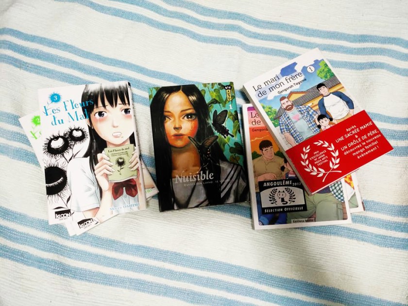 manga, les fleurs du mal, nuisible, le mari de mon frère, seinen, shonen, japon, le fil rouge lit, les livres qui font du bien