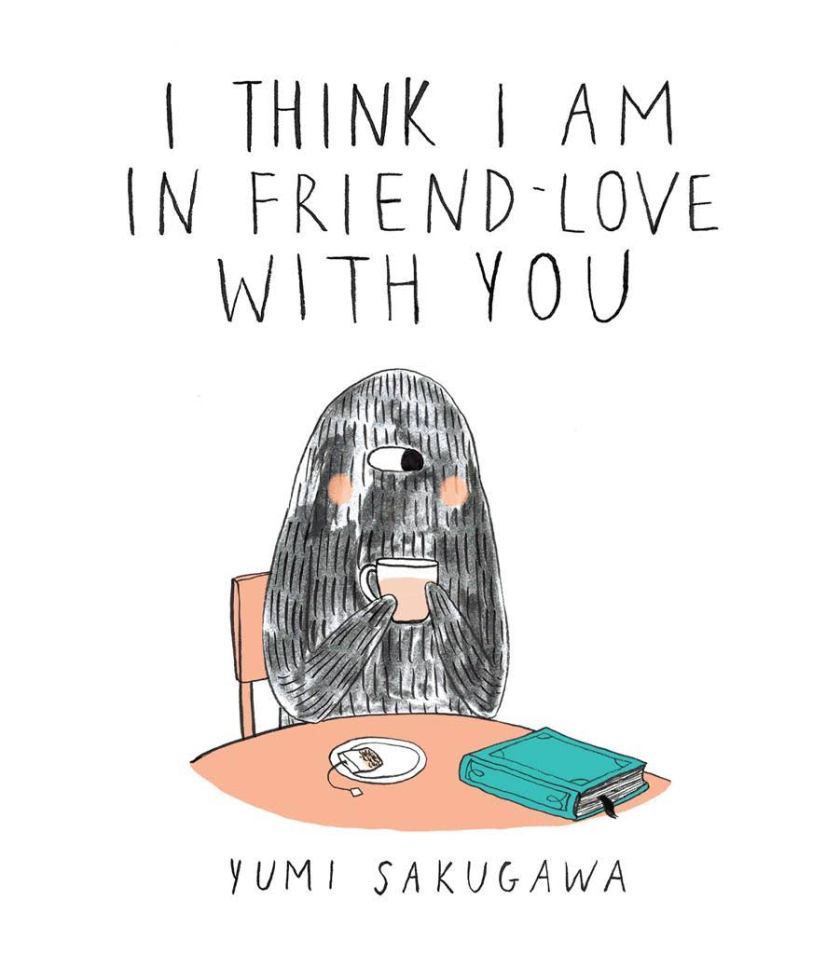 saint-valentin, st-valentin, fête de l'amour, yumi sakugawa, i think i am in friend love with you, le fil rouge, le fil rouge lit, les livres qui font du bien, bibliothérapie