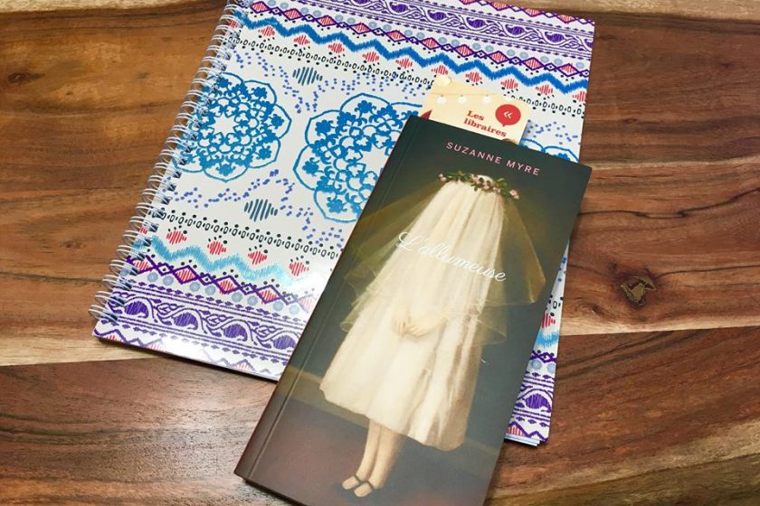 Éditions Marchand de feuilles, Bibliothérapie, enfance, L’allumeuse, Le fil rouge, le fil rouge lit, lecture, les livres qui font du bien, Littérature québécoise, Marchand de feuilles, Montréal-Nord, Nouvelles, recueil, Suzanne Myre