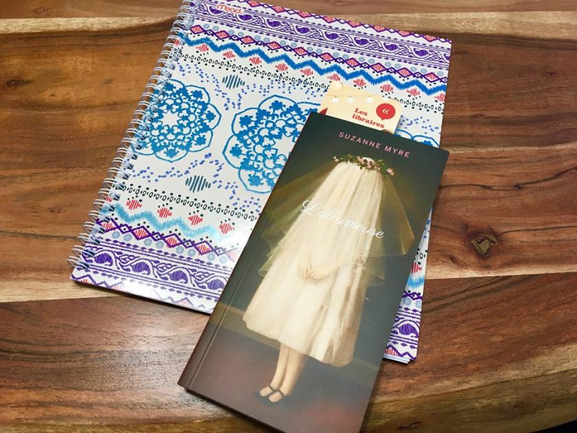 Éditions Marchand de feuilles, Bibliothérapie, enfance, L’allumeuse, Le fil rouge, le fil rouge lit, lecture, les livres qui font du bien, Littérature québécoise, Marchand de feuilles, Montréal-Nord, Nouvelles, recueil, Suzanne Myre