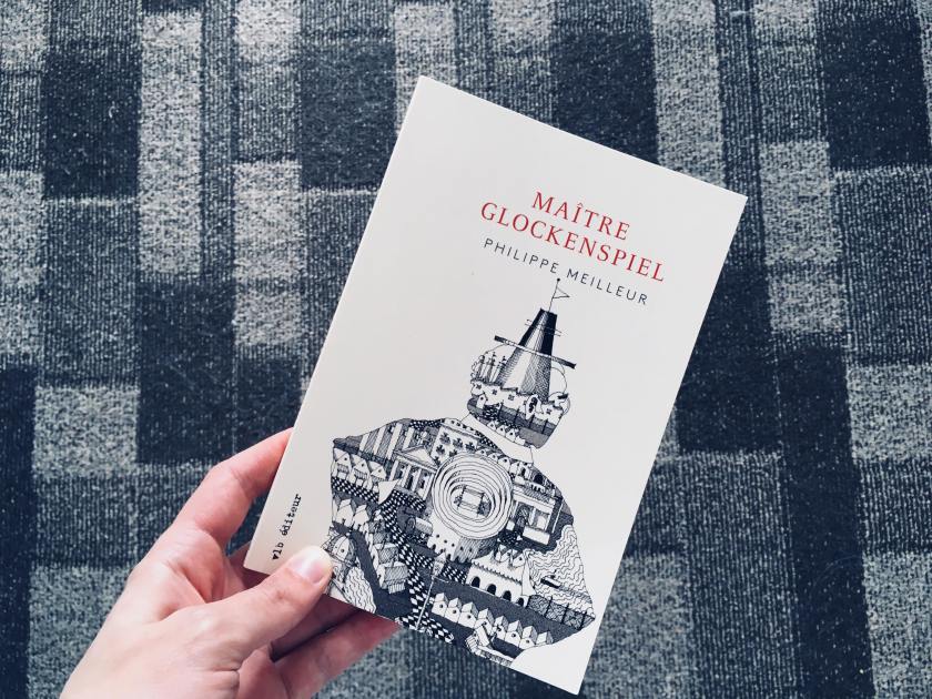 Allégorie, Bibliothérapie, dystopie, Empereur, Le fil rouge, le fil rouge lit, lecture, les livres qui font du bien, Littérature québécoise, Maître Glockenspiel, Philippe Meilleur, VLB éditeur