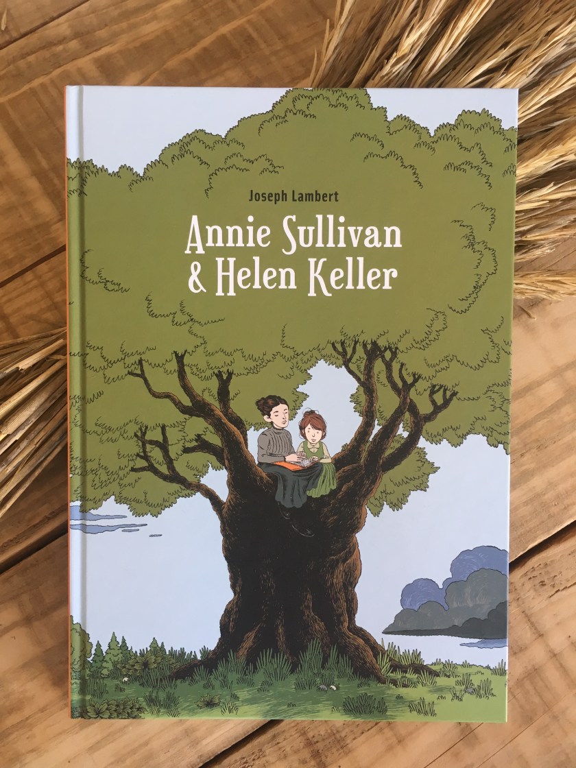 Bibliothérapie, Éditions Ça et Là, Bande Dessinée, Annie Sullivan & Helen Keller, Joseph Lambert, Le Fil Rouge Lit, Lecture, Les Livres qui font du Bien, Le Fil Rouge, Brail, Langue des Signes, Surdité, Éducation,