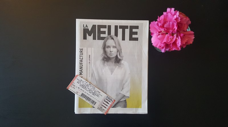 le fil rouge, chez le fi rouge, bibliothérapie, les livres qui font du bien, littérature, La Meute, Catherine-Anne Toupin, Théâtre, La Licorne, lecture, le fil rouge lit