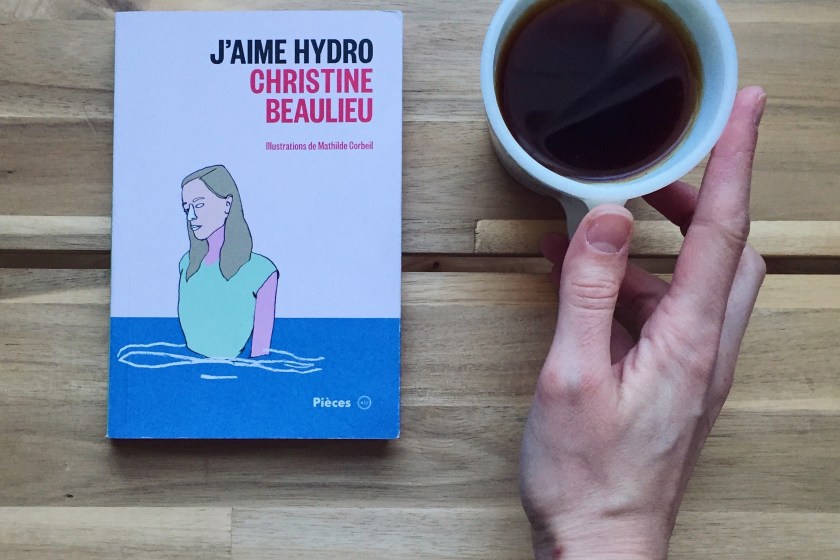 bibliothérapie, le fil rouge, le fil rouge lit, les livres qui font du bien, lecture, livres, théâtre, littérature québécoise, Christine Beaulieu, J'aime Hydro, Atelier 10, Hydro-Québec, enjeux énergétiques