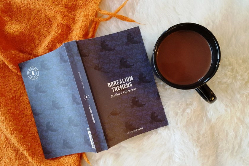 Bibliothérapie, Le fil rouge, le fil rouge lit, lecture, lire et voyager, livres, livres qui font du bien, plaisir de lire, Lac Saint-Jean, Borealium tremens, Mathieu Villeneuve, La Peuplade, littérature québécoise, ruralité, terroir, santé mentale, Saguenay-Lac-Saint-Jean