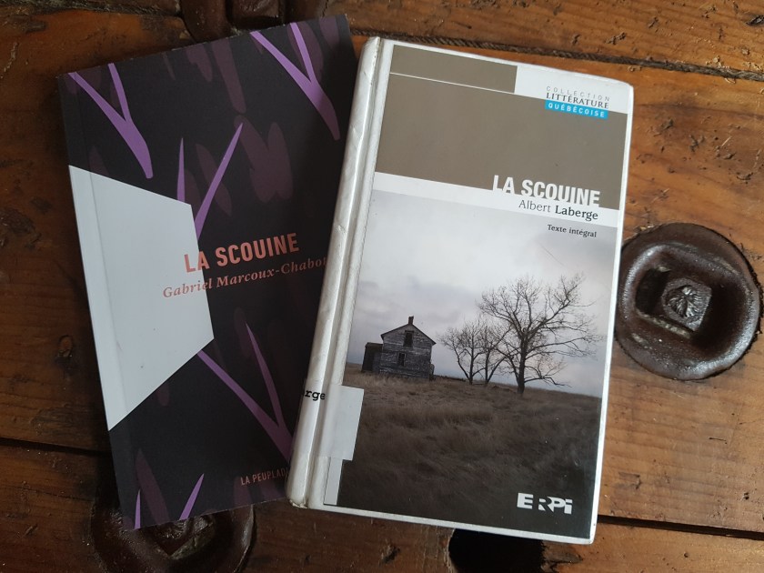 la scouine alber laberge gabriel marcoux-chabot la peuplade erpi littérature littérature québécoise livres livre romans roman le fil rouge lit