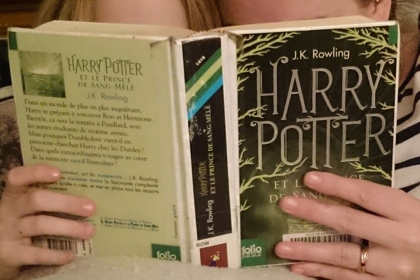 le fil rouge, le fil rouge lit, littérature, livres, les livres qui font du bien, bibliothérapie, Harry Potter, Harry Potter l'intégrale, J.K Rowling, lecture du soir