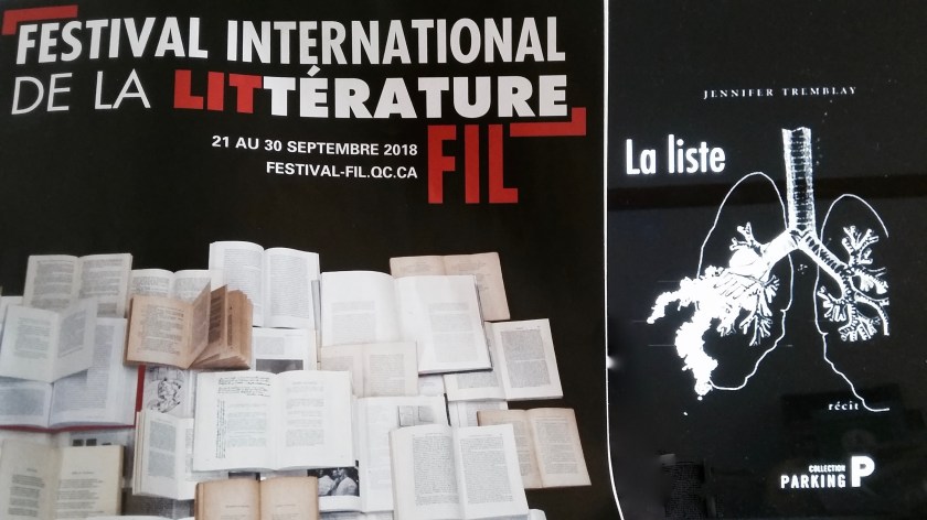 Le fil rouge, le fil rouge lit, #Lefilrouge, #Lefilrougelit, bibliothérapie, #bibliothérapie, Les livres qui font du bien, Lecture, Jennifer Tremblay, Théâtre, Festival International de Littérature, FIL, Littérature québécoise, La liste, évènement, soirée littéraire.