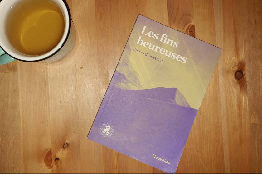 le fil rouge, le fil rouge lit, bibliothérapie, lecture, livre, éditions Cheval d'août, nouvelles, Simon Brousseau, les fins heureuses, littérature québécoise,