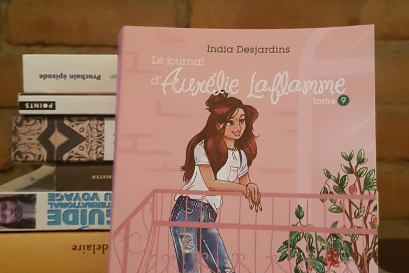 Aurélie laflamme India Desjardins Littérature jeunesse Roman jeunesse Éditions de l'homme le fil rouge lit