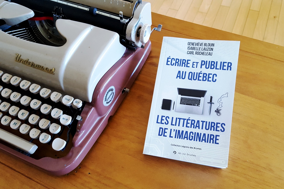 Le fil rouge, le fil rouge lit, bibliothérapie, littérature, lecture, livres, les livres qui font du bien, Écrire et publier au Québec, Isabelle Lauzon, Carl Rocheleau, Geneviève Blouin, Les Six Brumes, écriture, essais, sffq, littératures de l’imaginaire