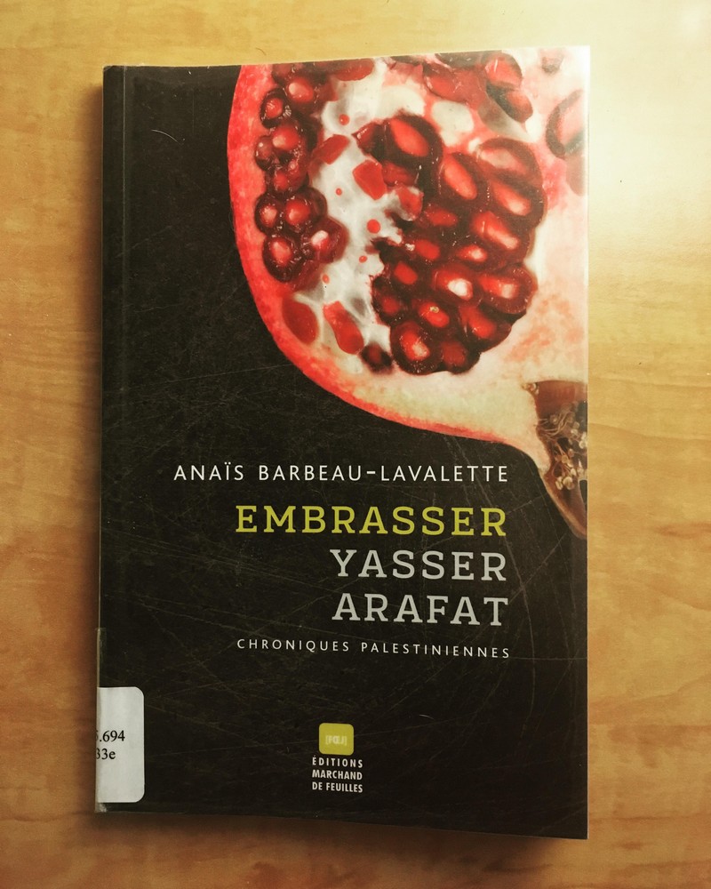 lecture, le fil rouge, le fil rouge lit, Anaïs Barbeau-Lavalette, littérature québécoise, Palestine, femme