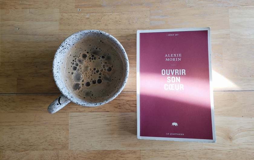 le fil rouge, le fil rouge lit, littérature, les livres qui font de bien, Alexie Morin, Ouvrir son coeur, littérature québécoise, bibliothérapie, Éditions Le Quartanier, honte, enfance, rejet, intimidation, anxiété, dépression, autofiction