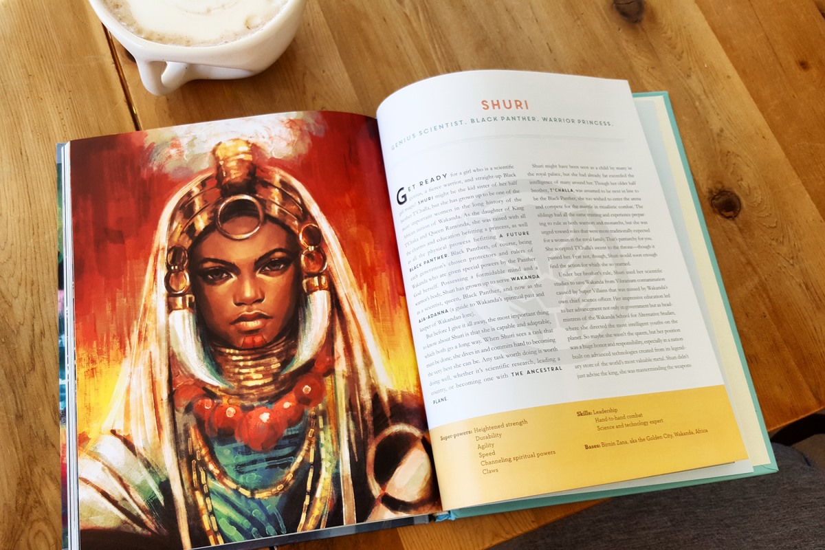 Le fil rouge, le fil rouge lit, bibliothérapie, littérature, lecture, livres, les livres qui font du bien, Powers of a girl, Lorraine Cink, Alice X. Zhang, Marvel comics, héroïnes, super pouvoirs, modèles féminins, Shuri, Black Panther