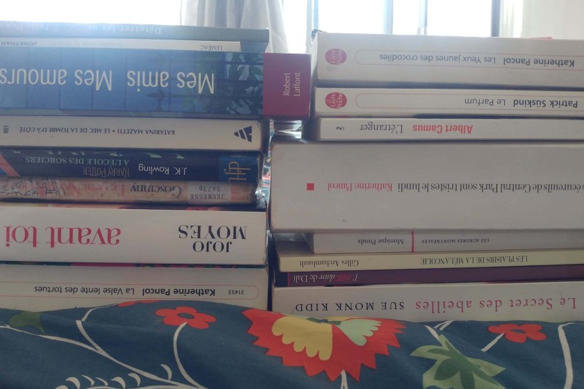 le fil rouge, le fil rouge lit, bibliothérapie, livres, lecture, le paradoxe du choix, choisir, PAL, pile à lire