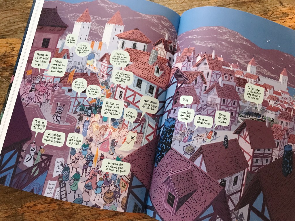 Le fil rouge; le fil rouge lit; bibliothérapie; littérature; lecture; livres; les livres qui font du bien; bande dessinée; BD; L’âge d’or; Cyril Pedrosa; Roxanne Moreil; Air Libre; féminisme; société; Moyen Âge; légende, épopée