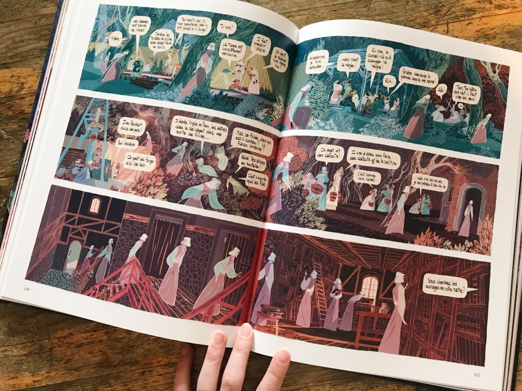 Le fil rouge; le fil rouge lit; bibliothérapie; littérature; lecture; livres; les livres qui font du bien; bande dessinée; BD; L’âge d’or; Cyril Pedrosa; Roxanne Moreil; Air Libre; féminisme; société; Moyen Âge; légende, épopée