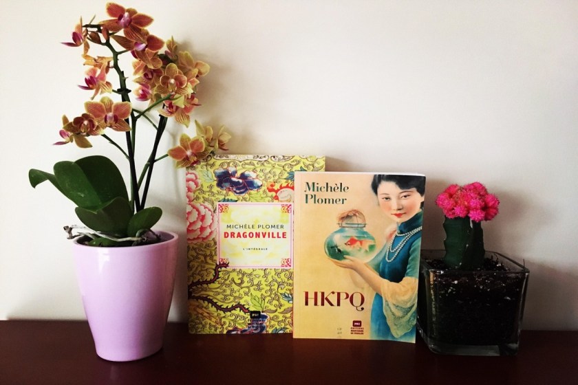 lefilrougelit, autobiographique, étincelle, Chine, dragonville, empois, encre, porcelaine, fantasy, suspens, hkpq, hong kong, le fil rouge, le jardin sablier, littérature québécoise, marchand de feuilles, mh la lectrice, Michèle Plomer, originalité