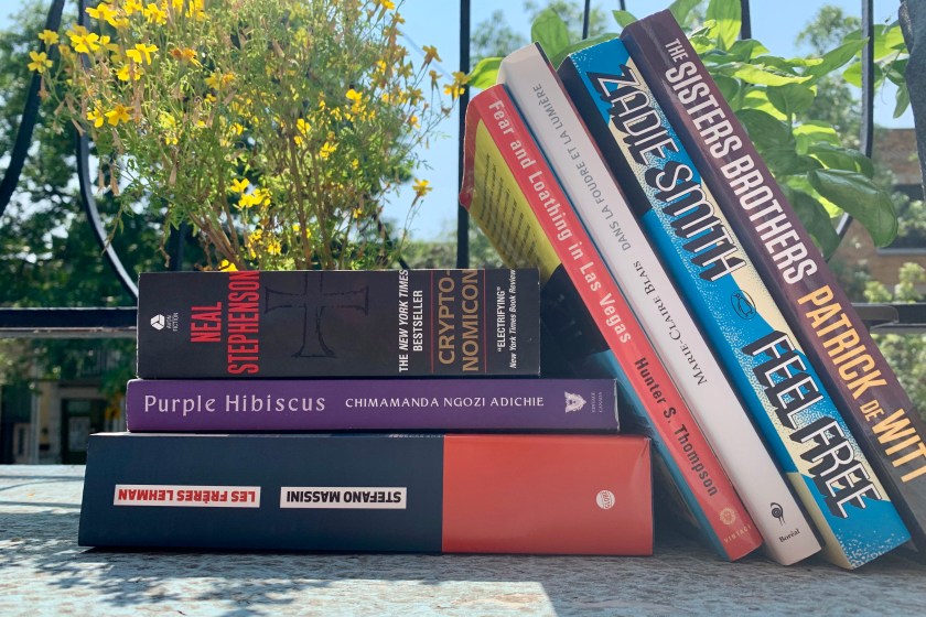 Pile à lire, lectures d'été