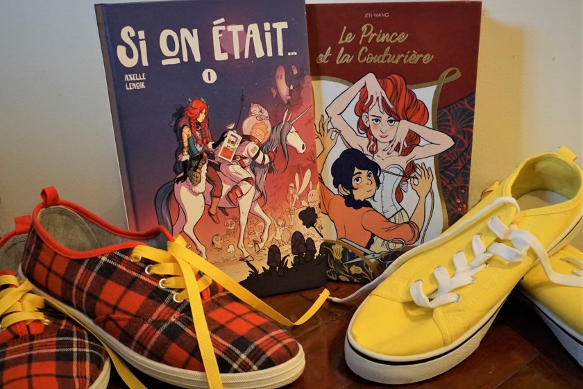 Si on était... Axelle Lenoir Front froid Le prince et la couturière Jen Wang Akileos bande dessinée jeunesse Le fil rouge livre lecture littérature adolescente