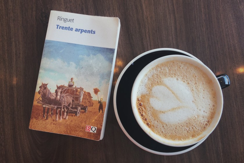 le fil rouge, le fil rouge lit, bibliothérapie, littérature, lecture, livres, les livres qui font du bien, Trente Arpents, Ringuet, Philippe Panneton, Bibliothèque québécoise, exode rural, terre, terroir, campagne, agriculture, industrialisation, littérature québécoise